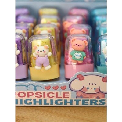 Маркер текстовыделитель "Animals trousers", mix, шоу-бокс 24 шт.