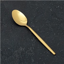 Ложка чайная Magistro «Блинк», длина 14.5 см, нержавеющая сталь, золотистая