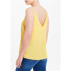Mustard Double Strap Cami Top