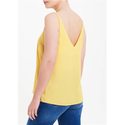 Mustard Double Strap Cami Top