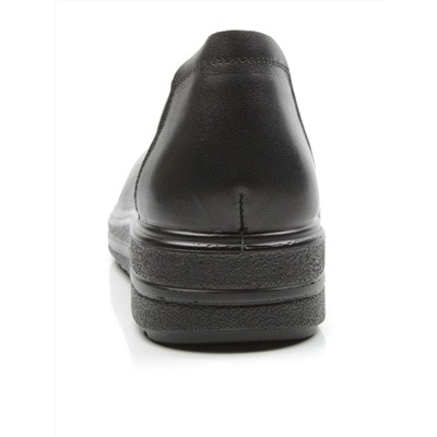 03-5068 BLACK Полуботинки женские (натуральная кожа)