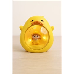 Ночник «Baby duck», yellow (10 см), пластик