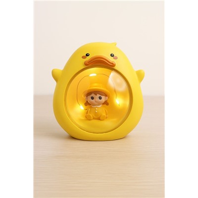 Ночник «Baby duck», yellow (10 см), пластик