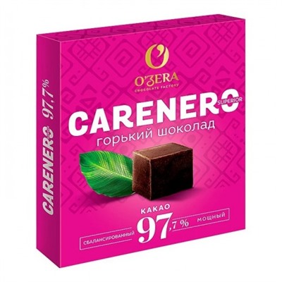 Шоколад O'zera Carenero Superior 97.7% 90г
