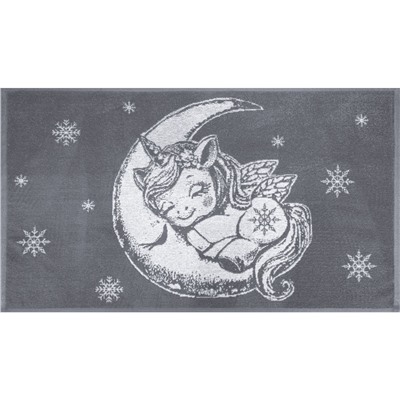 Полотенце махровое 6с103.412ж1 На луне(графит5) 50х90см