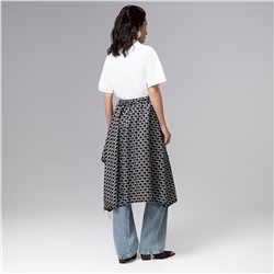 Юбка-килт дизайнерская, Игра теней (серый)