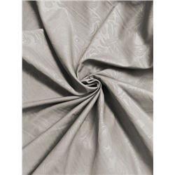 “Акция Простыня на резинке Жаккард “Пепельный Беж” Микрофибра