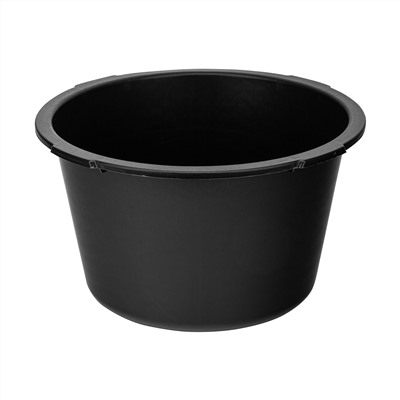 Таз круглый строительный, черный, 30 л, Сибртех