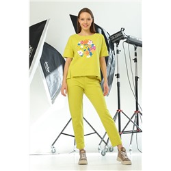 Брюки женские 21-103L3-12 лайм