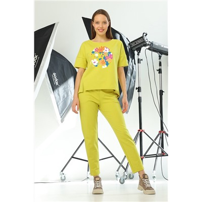 Брюки женские 21-103L3-12 лайм