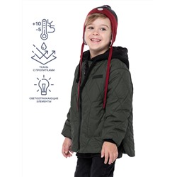 Куртка утепленная для мальчика NIKASTYLE 4м6124 хаки Nikastyle