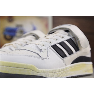 Adidas forum low j из натуральной кожи