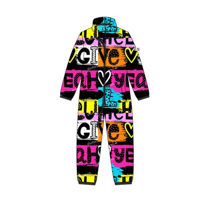 Комбинезон флисовый для девочки