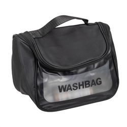 Kristaller Косметичка женская Washbag zippered envelope, чёрный