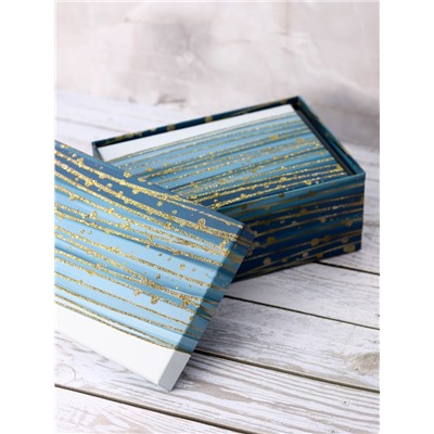 Набор подарочных коробок 3 в 1 «Golden lines», 18*12*7-21*14*8.5-23*16*9.5