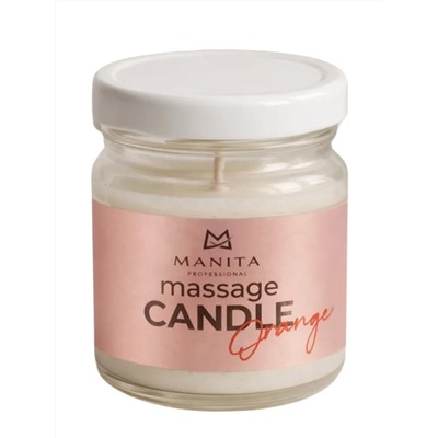 Manita Professional Свеча массажная / Orange, 30 мл
