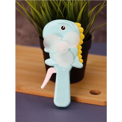 Портативный механический ручной вентилятор «Dinosaur», mix, шоу-бокс 24 шт.