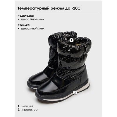 Сапоги зимние для девочки