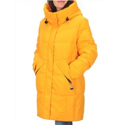 M-22123 YELLOW Пальто зимнее женское MEAJIATEER (био-пух)
