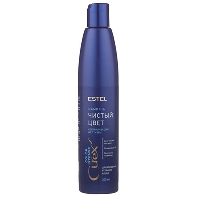 ЭСТЕЛЬ CUREX Шампунь ЧИСТЫЙ ЦВЕТ нейтрализ.желтизны 300 мл
