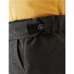 2pk Boys' Slim Leg School Shorts (2-14 Yrs)