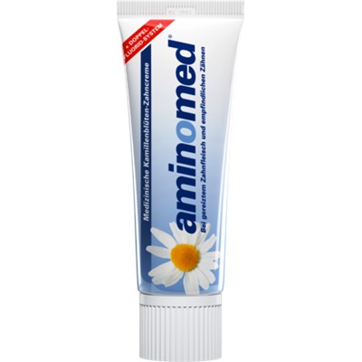 Зубная паста Aminomed, с экстрактом ромашки, 75 мл