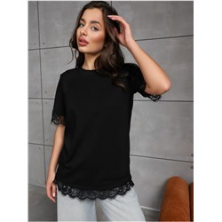 Футболка "Джулия" черный женская