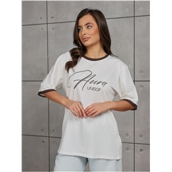 Футболка "Аура" Экрю женская