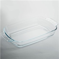 Форма д/запекания из термостекла РК-0055 Забава 3,7л прямоугольная 40,3*24,8*6,2 (6)