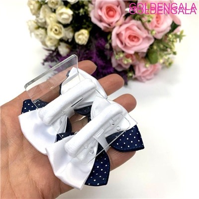 Резинка-бант Корея 2 шт диаметр 7 см Арт 11