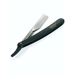 Eurostil Бритва для волос опасная 00698, складная с пластиковой ручкой. черный