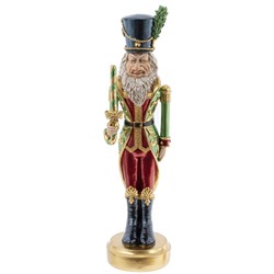 GAEM Фигурка декоративная "Солдатик-эльф", L10 W10 H39 см