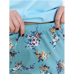 Женская пижама Айрис-2 П-509 / голубой