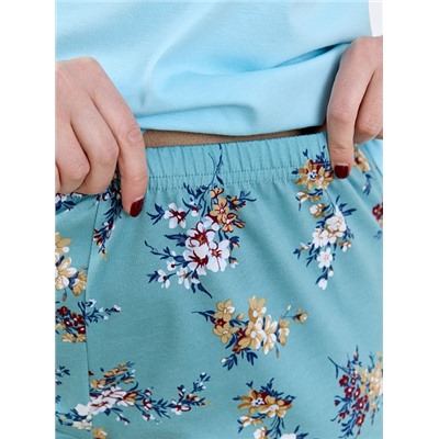 Женская пижама Айрис-2 П-509 / голубой