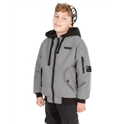 Куртка утеплённая для мальчика NIKASTYLE 4м5525 Серый Nikastyle