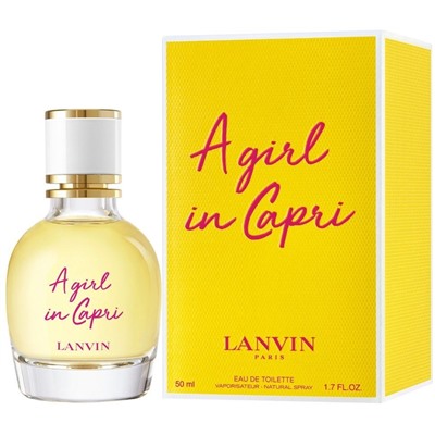 LANVIN A GIRL in CAPRI lady 50ml edt