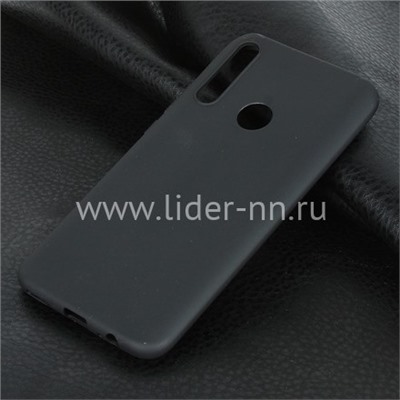 Задняя панель для Huawei Honor  9X / P Smart Z / Y9 Prime 2019 Силикон матовый (черная)