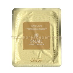 Beauty credit Super Nature Snail Гидро-гелевая маска с экстрактом муцина улитки (5 шт)