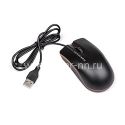 Мышь проводная NAKATOMI Navigator Optical MON-03U 3 кнопки (черная)