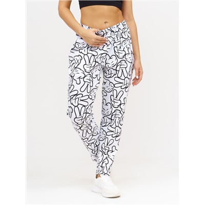 953 Брюки Микки белый Свт