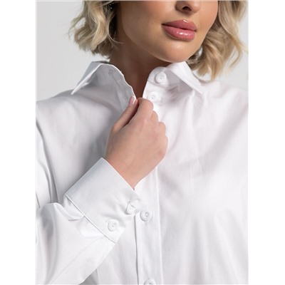 Рубашка хлопковая Рина (белая) Б15260-53М