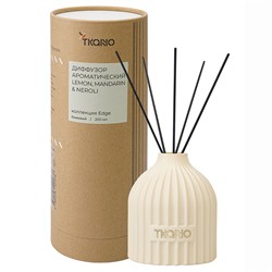 Диффузор ароматический Lemon, Mandarin & Neroli из коллекции Edge, 200 мл, бежевый