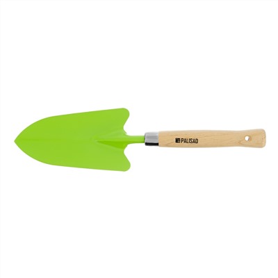 Совок посадочный узкий, 85 х 380 мм, стальной, деревянная рукоятка, Classic, Palisad