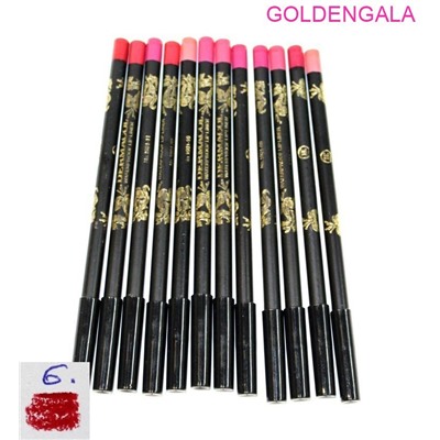 Карандаш для губ DERMACOL тон 6