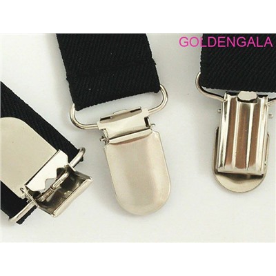 Подтяжки детские на возраст 6-10 лет темно-коричневый