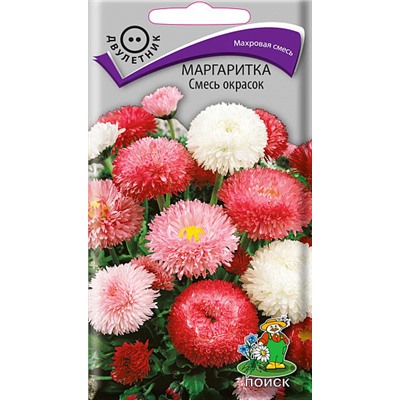 Семена Маргаритка смесь окрасок, арт.: 4258
