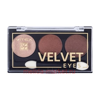 Витэкс Компактные Тени для век Velvet Eyes тон 06 Terracotta