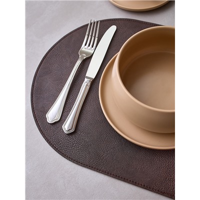 Салфетка сервировочная Pool, 30х45 см, коричневая/бежевая