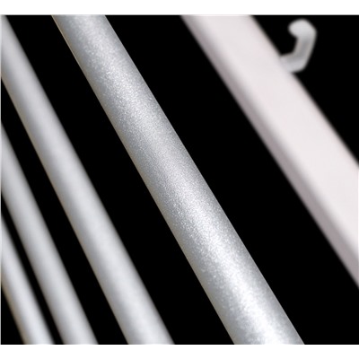 Полка для обуви Альберо SHT-SR9-4
                        беленый / алюм.металлик