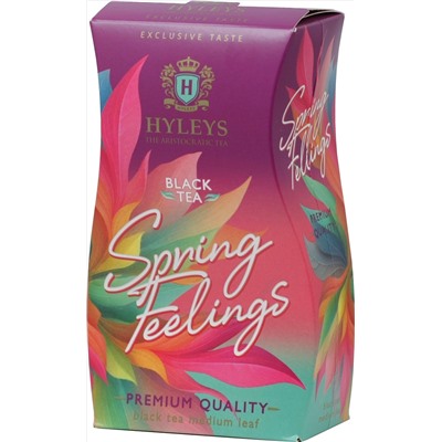 HYLEYS. Spring Feelings. Черный чай 50 гр. карт.упаковка